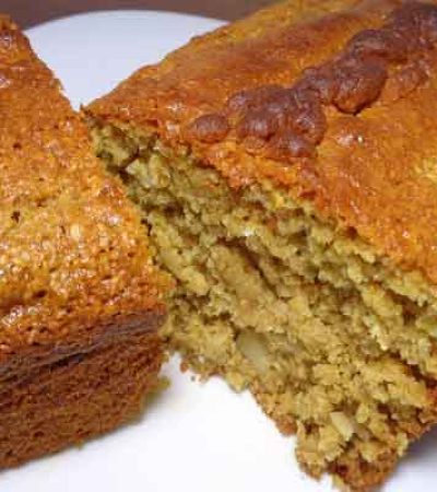 Receta de budin de avena y nueces sin harina