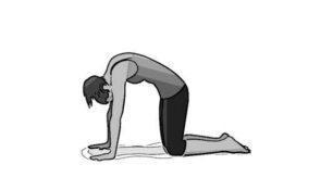 Postura Yoga para aliviar la ansiedad